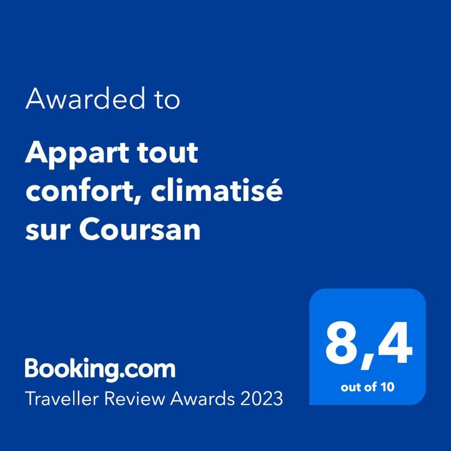 Appart B Tout Confort, Climatise Sur Coursan Exterior foto
